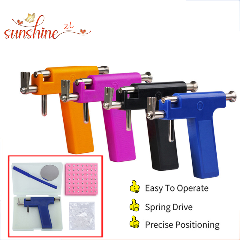Body Jewelry Kit - Professional Ear Piercing Gun Tool Set