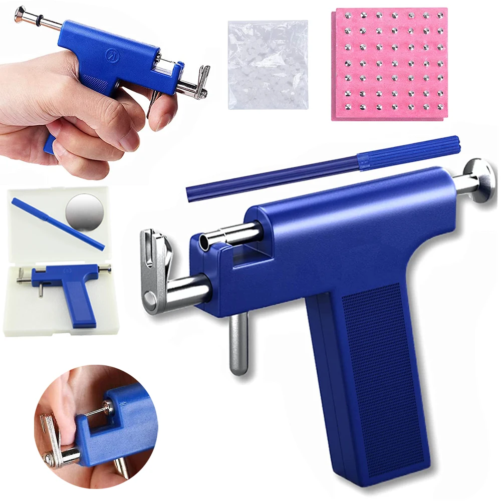 Body Jewelry Kit - Professional Ear Piercing Gun Tool Set