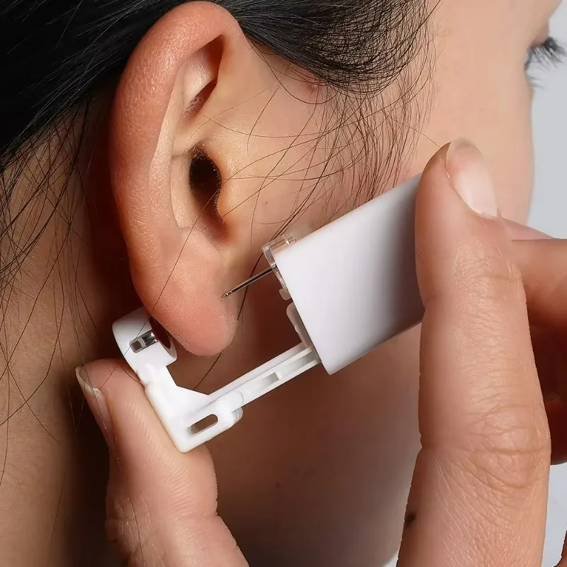Safety Ear Piercing Gun Kit Wo - Body Jewelry Kit ulasan dan harga