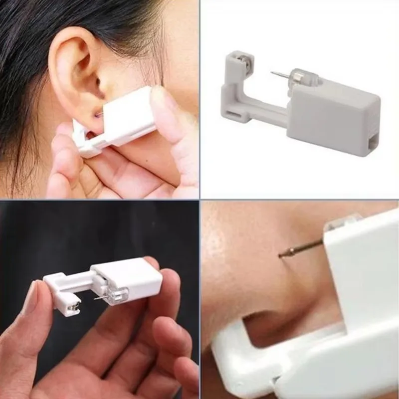 Safety Ear Piercing Gun Kit Wo - Body Jewelry Kit ulasan dan harga