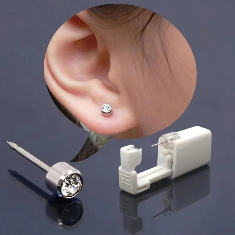 Safety Ear Piercing Gun Kit Wo - Body Jewelry Kit ulasan dan harga