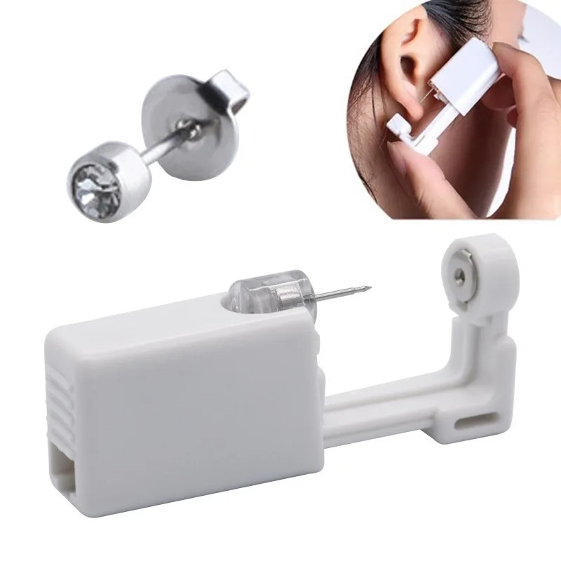 2PCS 4MMDisposable Sterile Ear - Body Jewelry Kit ulasan dan harga