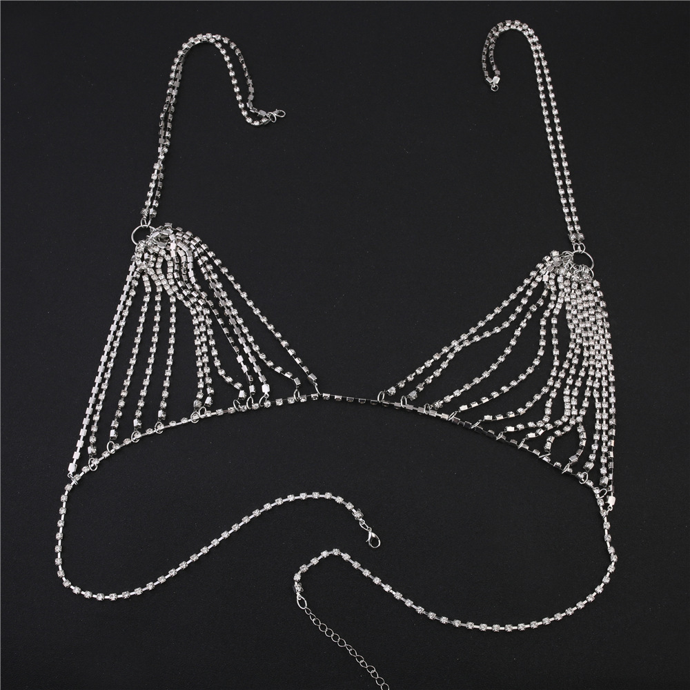 Luxury Heart Crytal Bikini Bod - Body Jewelry Luxury ulasan dan harga