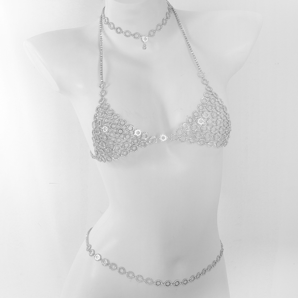 Fashionable Circular Splicing  - Body Jewelry Luxury ulasan dan harga