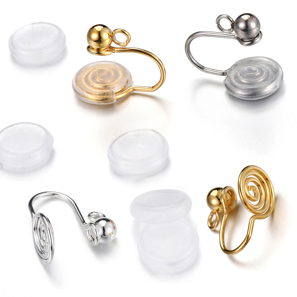 10pcs Stainless Steel Ear Clip - Body Jewelry Kit ulasan dan harga