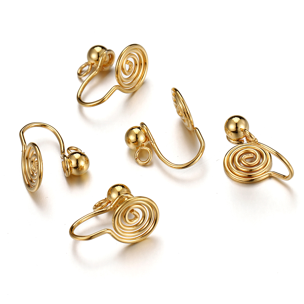 10pcs Stainless Steel Ear Clip - Body Jewelry Kit ulasan dan harga