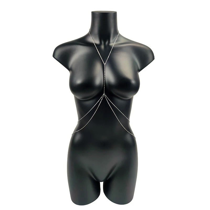 Body Jewelry Sexy Chest Chain  - Body Jewelry Luxury ulasan dan harga