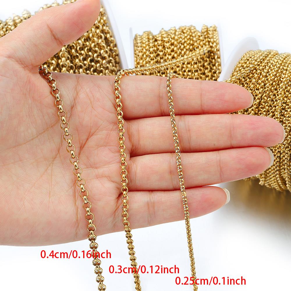 1 Meter 2-4mm Stainless Steel  - Body Jewelry Bra ulasan dan harga