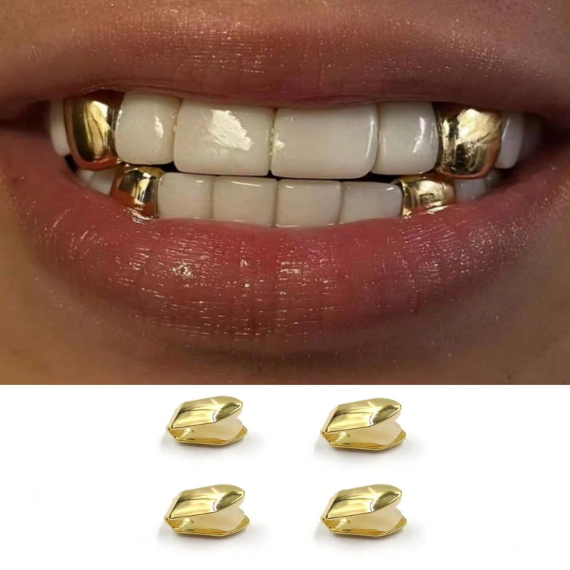 1/2/3/4Pcs Hip Hop Rapper Sing - Body Jewelry Kit ulasan dan harga