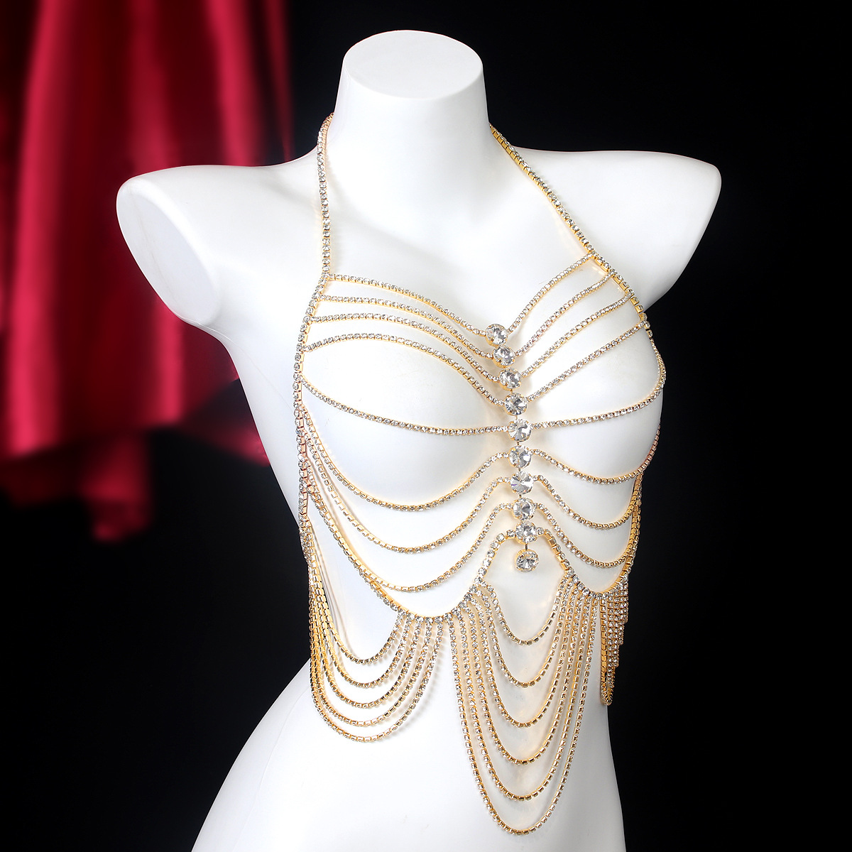 Luxurious Stripe Tassels Retro - Body Jewelry Luxury ulasan dan harga