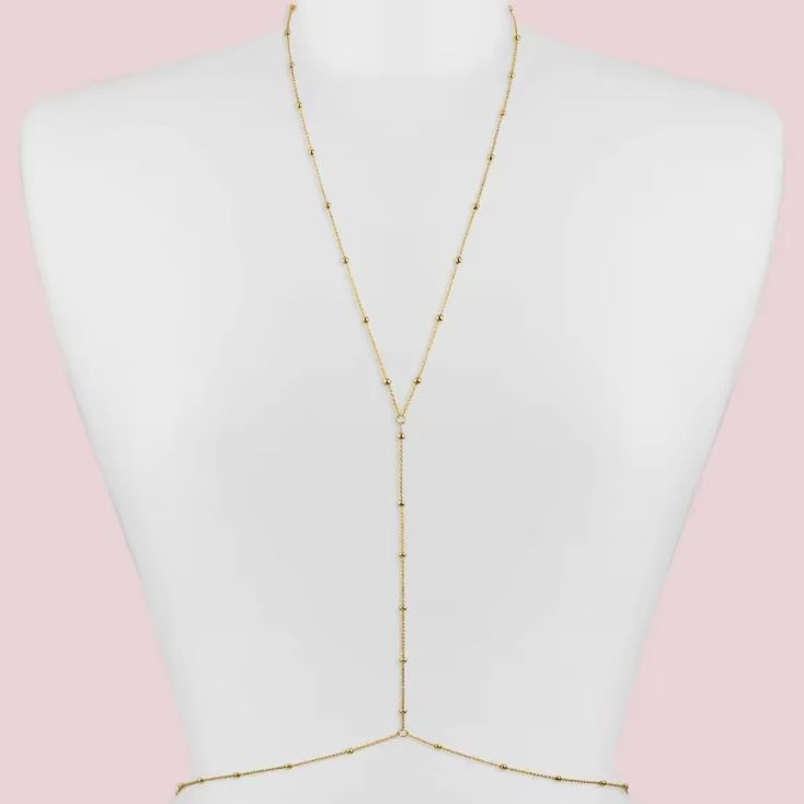Fashion Simple Bead Chain Bohe - Body Jewelry Bra ulasan dan harga