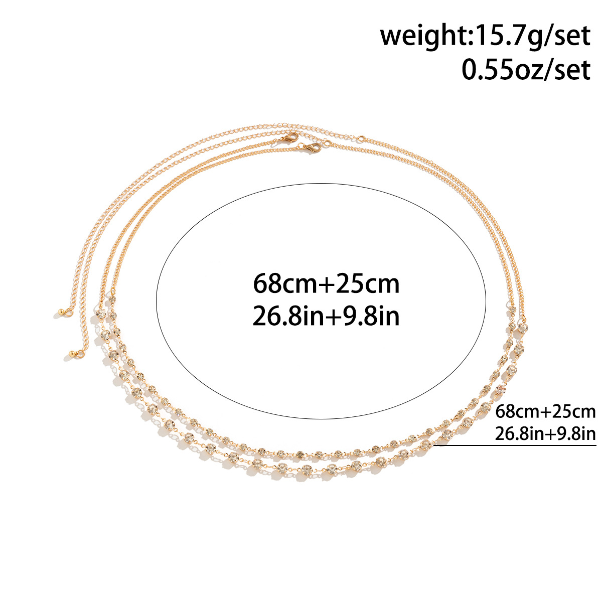 Retro Simple Sweet Luxury Shin - Body Jewelry Luxury ulasan dan harga