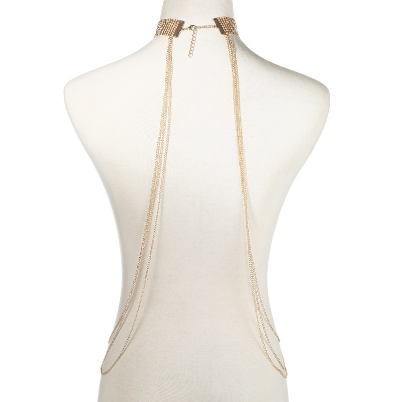 Gold Color Body Chain Women  R - Body Jewelry Luxury ulasan dan harga