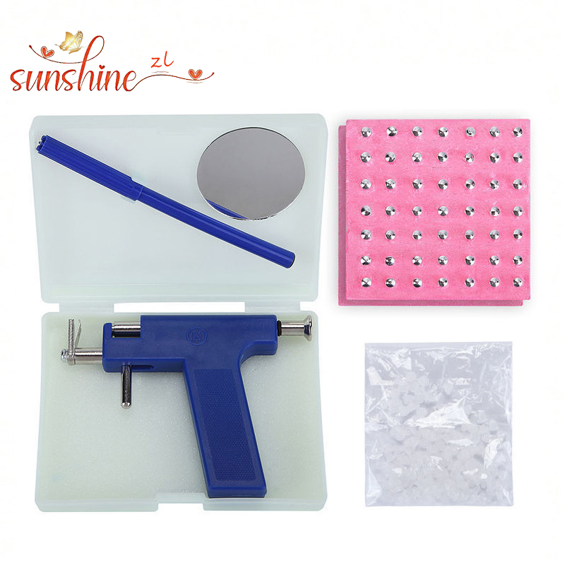 Professional Ear Piercing Gun  - Body Jewelry Kit ulasan dan harga