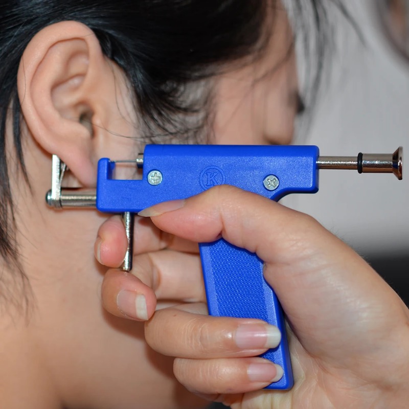 Professional Ear Piercing Gun  - Body Jewelry Kit ulasan dan harga