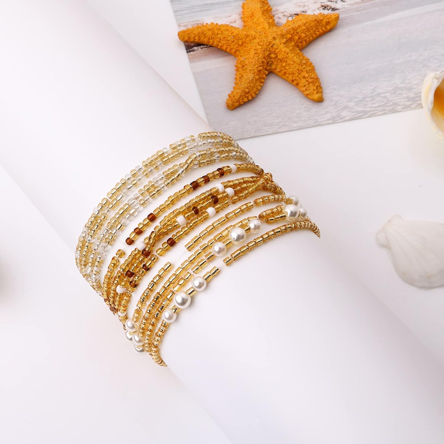 Waist Beads for Women Belly Be - Body Jewelry Types ulasan dan harga