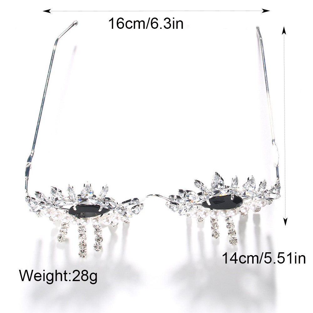 Stonefans Tassel Glasses Frame - Body Jewelry Luxury ulasan dan harga