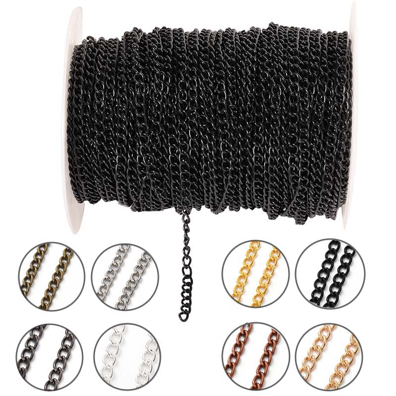 2Meters 2.5/3.5/4.5mm Metal Fl - Body Jewelry Bra ulasan dan harga