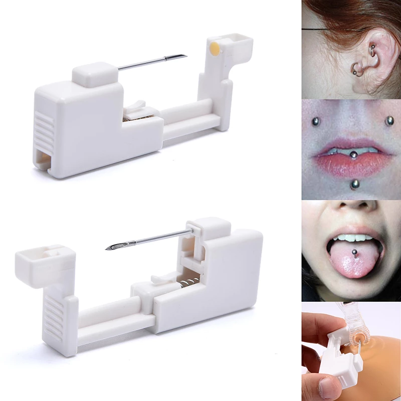 Body Piercing Gun Tool Set Dis - Body Jewelry Etc ulasan dan harga