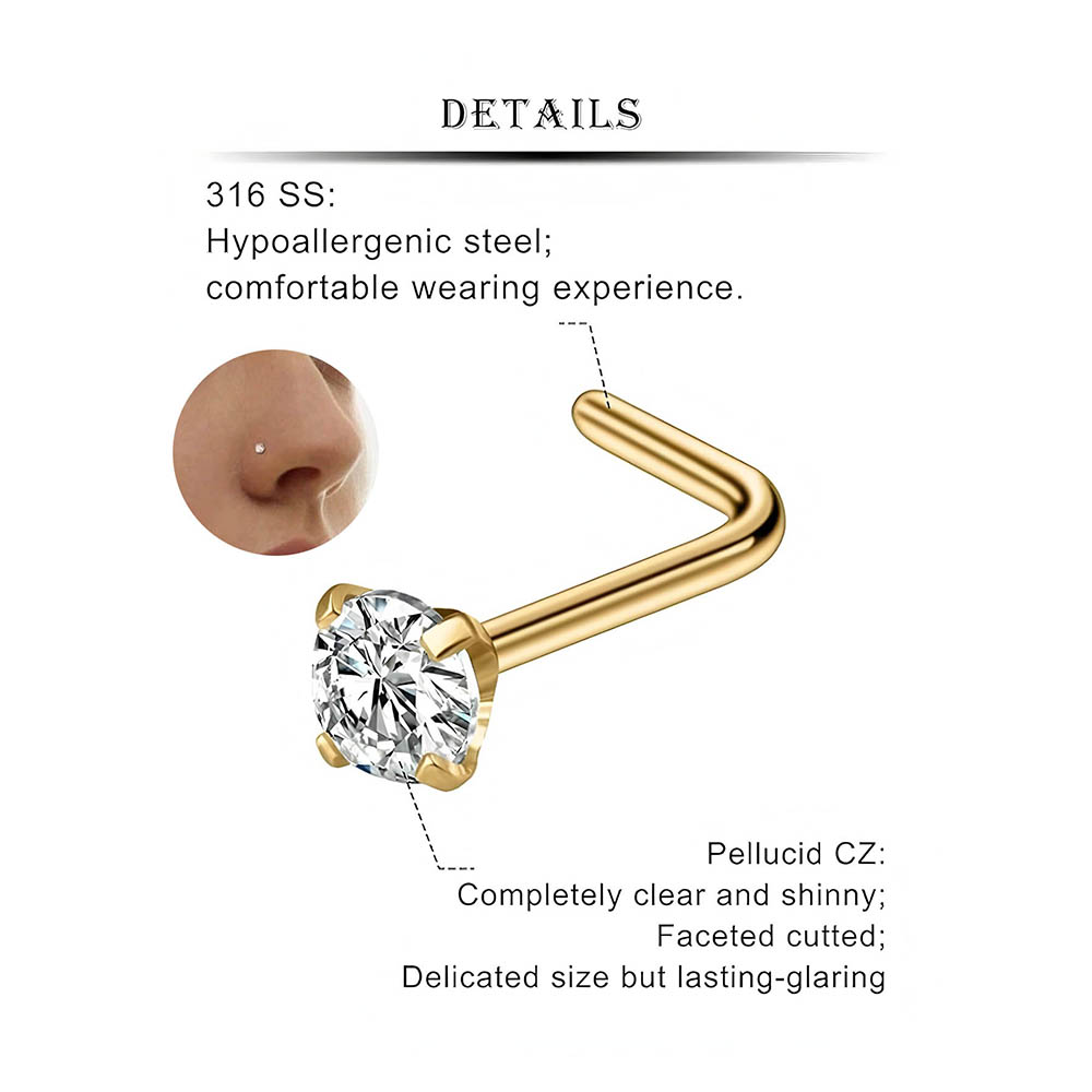 12-Piece Full Set 316L Hypoall - Body Jewelry Kit ulasan dan harga