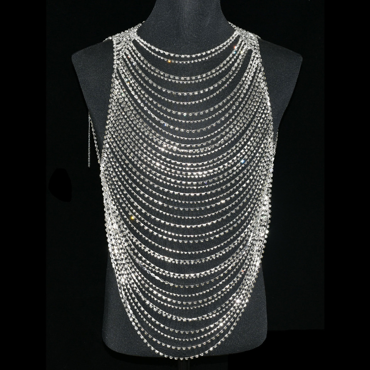 Fashion Luxurious Bling Men Wo - Body Jewelry Luxury ulasan dan harga