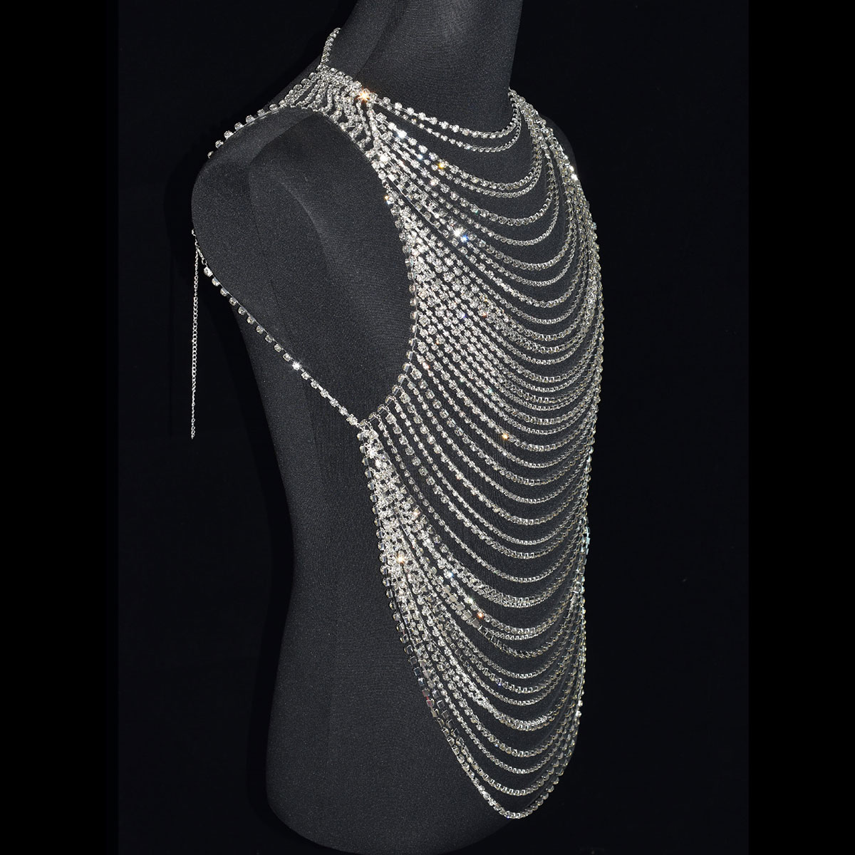 Fashion Luxurious Bling Men Wo - Body Jewelry Luxury ulasan dan harga