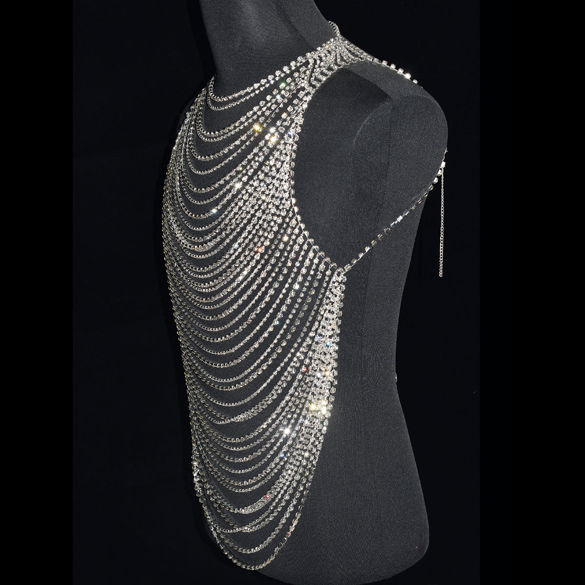 Fashion Luxurious Bling Men Wo - Body Jewelry Luxury ulasan dan harga